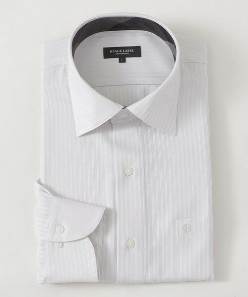 BLUE LABEL / BLACK LABEL CRESTBRIDGE / ブルーレーベル / ブラックレーベル・クレストブリッジ シャツ・ブラウス | ハイストレッチシャドーストライプセミワイド | 詳細12