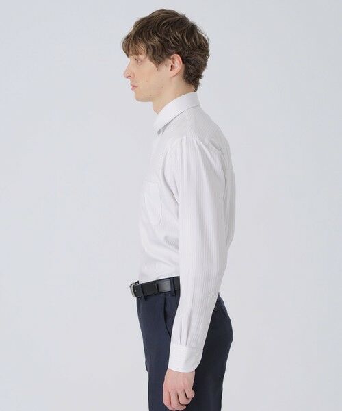 BLUE LABEL / BLACK LABEL CRESTBRIDGE / ブルーレーベル / ブラックレーベル・クレストブリッジ シャツ・ブラウス | ハイストレッチシャドーストライプセミワイド | 詳細8