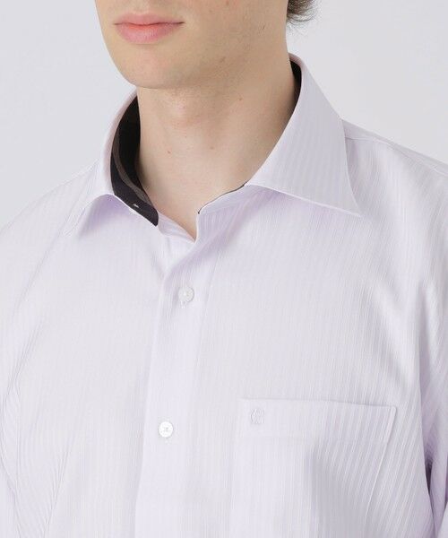 BLUE LABEL / BLACK LABEL CRESTBRIDGE / ブルーレーベル / ブラックレーベル・クレストブリッジ シャツ・ブラウス | ハイストレッチシャドーストライプセミワイド | 詳細16