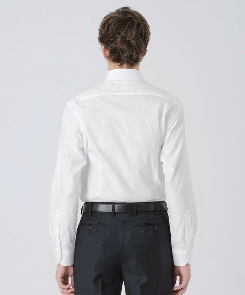 BLUE LABEL / BLACK LABEL CRESTBRIDGE / ブルーレーベル / ブラックレーベル・クレストブリッジ シャツ・ブラウス | ソリッドレギュラーカラーシャツ | 詳細3