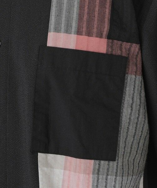 BLUE LABEL / BLACK LABEL CRESTBRIDGE / ブルーレーベル / ブラックレーベル・クレストブリッジ  シャツ・ブラウス | パーシャルパナマサッカーチェックシャツ | 詳細9