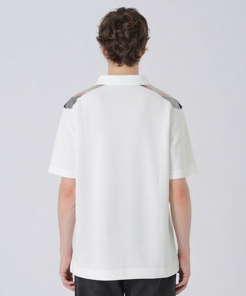 BLUE LABEL / BLACK LABEL CRESTBRIDGE / ブルーレーベル / ブラックレーベル・クレストブリッジ  カットソー | ショルダーチェックスキッパーポロシャツ | 詳細3