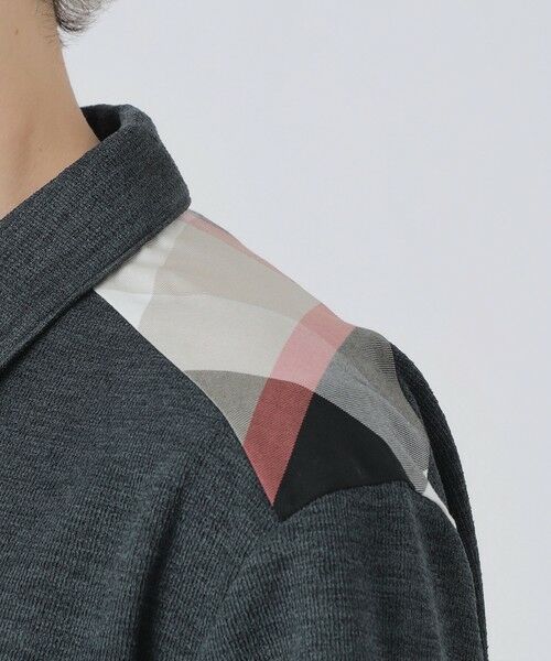 BLUE LABEL / BLACK LABEL CRESTBRIDGE / ブルーレーベル / ブラックレーベル・クレストブリッジ  カットソー | ショルダーチェックスキッパーポロシャツ | 詳細12