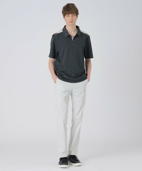 BLUE LABEL / BLACK LABEL CRESTBRIDGE / ブルーレーベル / ブラックレーベル・クレストブリッジ  カットソー | ショルダーチェックスキッパーポロシャツ | 詳細8