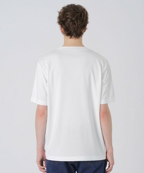 BLUE LABEL / BLACK LABEL CRESTBRIDGE / ブルーレーベル / ブラックレーベル・クレストブリッジ  カットソー | パイルシャドーチェックTシャツ | 詳細3