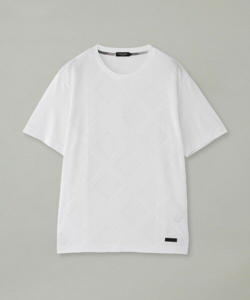 BLUE LABEL / BLACK LABEL CRESTBRIDGE / ブルーレーベル / ブラックレーベル・クレストブリッジ  カットソー | パイルシャドーチェックTシャツ | 詳細3