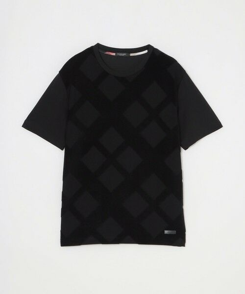 BLUE LABEL / BLACK LABEL CRESTBRIDGE / ブルーレーベル / ブラックレーベル・クレストブリッジ  カットソー | パイルシャドーチェックTシャツ | 詳細6