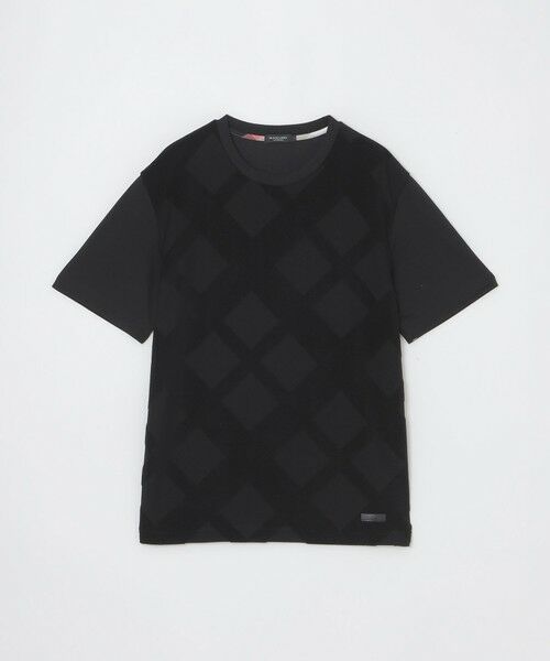 BLUE LABEL / BLACK LABEL CRESTBRIDGE / ブルーレーベル / ブラックレーベル・クレストブリッジ  カットソー | パイルシャドーチェックTシャツ | 詳細5