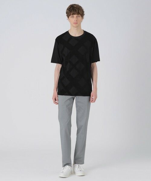 BLUE LABEL / BLACK LABEL CRESTBRIDGE / ブルーレーベル / ブラックレーベル・クレストブリッジ  カットソー | パイルシャドーチェックTシャツ | 詳細6