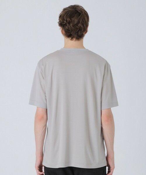 BLUE LABEL / BLACK LABEL CRESTBRIDGE / ブルーレーベル / ブラックレーベル・クレストブリッジ  カットソー | パイルシャドーチェックTシャツ | 詳細13