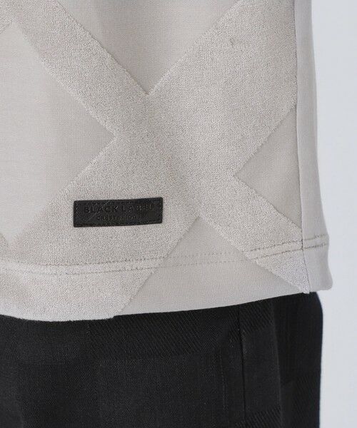 BLUE LABEL / BLACK LABEL CRESTBRIDGE / ブルーレーベル / ブラックレーベル・クレストブリッジ  カットソー | パイルシャドーチェックTシャツ | 詳細14