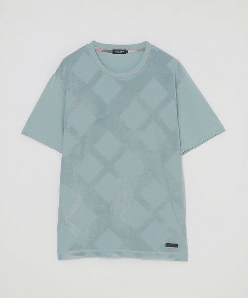 BLUE LABEL / BLACK LABEL CRESTBRIDGE / ブルーレーベル / ブラックレーベル・クレストブリッジ  カットソー | パイルシャドーチェックTシャツ | 詳細12