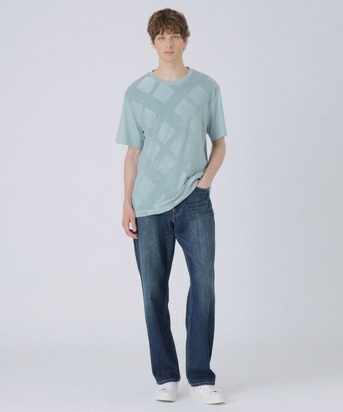 BLUE LABEL / BLACK LABEL CRESTBRIDGE / ブルーレーベル / ブラックレーベル・クレストブリッジ  カットソー | パイルシャドーチェックTシャツ | 詳細16