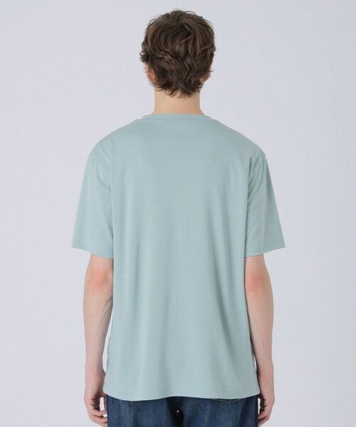 BLUE LABEL / BLACK LABEL CRESTBRIDGE / ブルーレーベル / ブラックレーベル・クレストブリッジ  カットソー | パイルシャドーチェックTシャツ | 詳細18