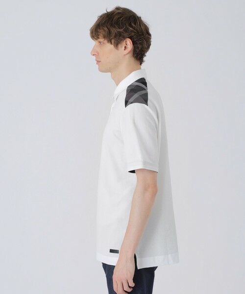 BLUE LABEL / BLACK LABEL CRESTBRIDGE / ブルーレーベル / ブラックレーベル・クレストブリッジ  カットソー | 【一部店舗限定】ショルダーチェックサッカーポロシャツ | 詳細2