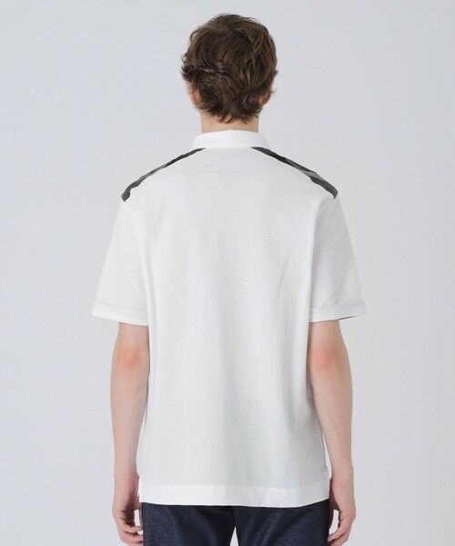BLUE LABEL / BLACK LABEL CRESTBRIDGE / ブルーレーベル / ブラックレーベル・クレストブリッジ  カットソー | 【一部店舗限定】ショルダーチェックサッカーポロシャツ | 詳細3