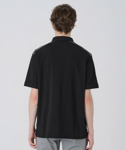 BLUE LABEL / BLACK LABEL CRESTBRIDGE / ブルーレーベル / ブラックレーベル・クレストブリッジ  カットソー | 【一部店舗限定】ショルダーチェックサッカーポロシャツ | 詳細10