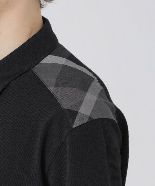 BLUE LABEL / BLACK LABEL CRESTBRIDGE / ブルーレーベル / ブラックレーベル・クレストブリッジ  カットソー | 【一部店舗限定】ショルダーチェックサッカーポロシャツ | 詳細11