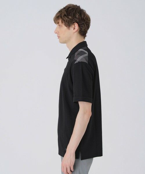 BLUE LABEL / BLACK LABEL CRESTBRIDGE / ブルーレーベル / ブラックレーベル・クレストブリッジ  カットソー | 【一部店舗限定】ショルダーチェックサッカーポロシャツ | 詳細9