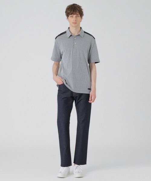 BLUE LABEL / BLACK LABEL CRESTBRIDGE / ブルーレーベル / ブラックレーベル・クレストブリッジ  カットソー | 【一部店舗限定】ショルダーチェックサッカーポロシャツ | 詳細15