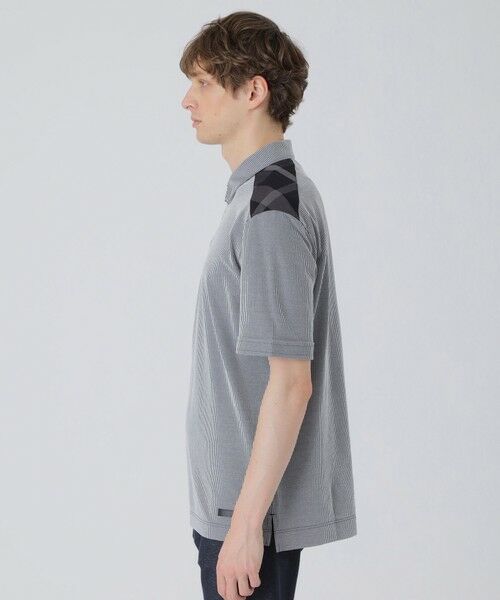 BLUE LABEL / BLACK LABEL CRESTBRIDGE / ブルーレーベル / ブラックレーベル・クレストブリッジ  カットソー | 【一部店舗限定】ショルダーチェックサッカーポロシャツ | 詳細16