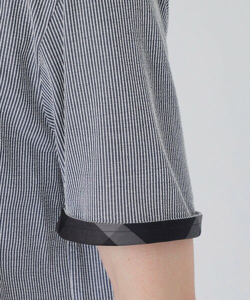 BLUE LABEL / BLACK LABEL CRESTBRIDGE / ブルーレーベル / ブラックレーベル・クレストブリッジ  カットソー | 【一部店舗限定】ショルダーチェックサッカーポロシャツ | 詳細19