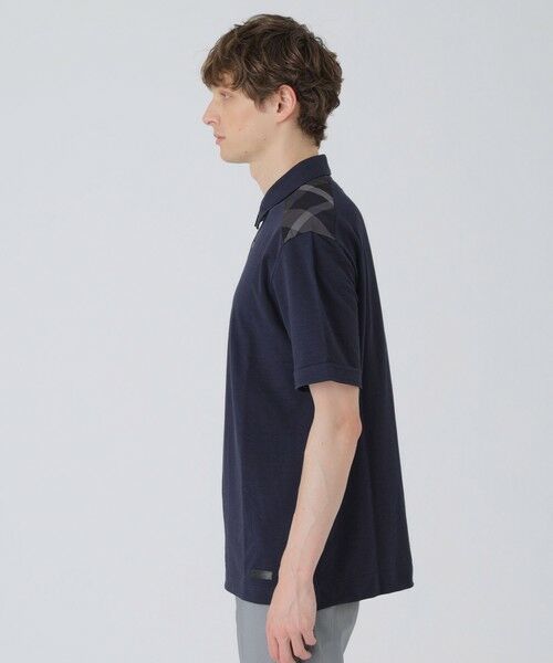 BLUE LABEL / BLACK LABEL CRESTBRIDGE / ブルーレーベル / ブラックレーベル・クレストブリッジ  カットソー | 【一部店舗限定】ショルダーチェックサッカーポロシャツ | 詳細23