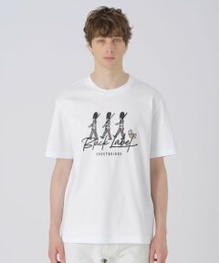 BLUE LABEL / BLACK LABEL CRESTBRIDGE / ブルーレーベル / ブラックレーベル・クレストブリッジ  カットソー | 【一部店舗限定】ガーズマングラフィックTシャツ