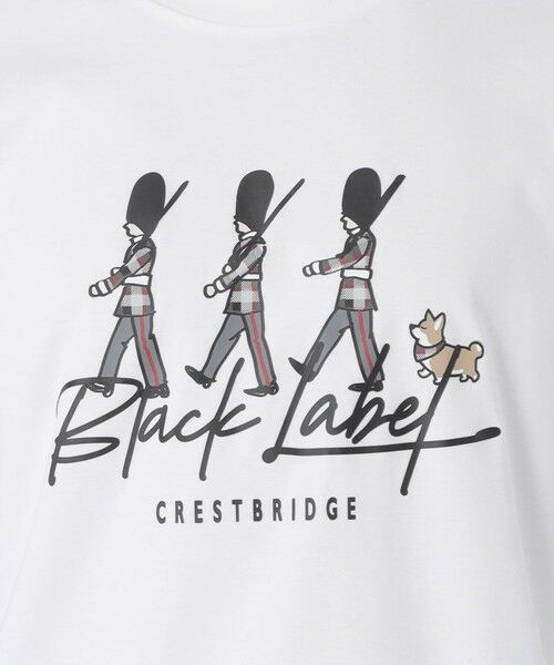 BLUE LABEL / BLACK LABEL CRESTBRIDGE / ブルーレーベル / ブラックレーベル・クレストブリッジ  カットソー | 【一部店舗限定】ガーズマングラフィックTシャツ | 詳細4