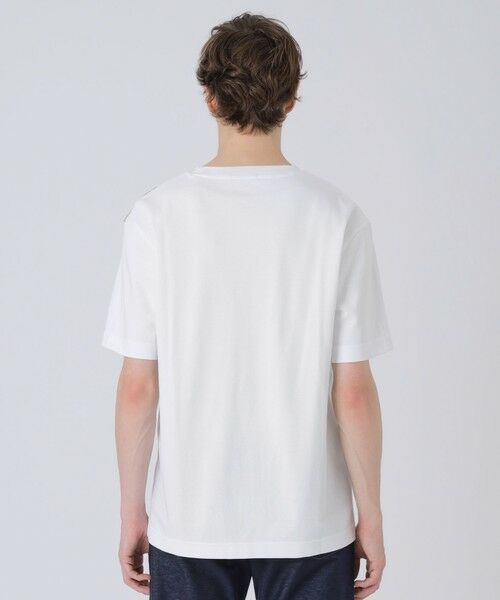 BLUE LABEL / BLACK LABEL CRESTBRIDGE / ブルーレーベル / ブラックレーベル・クレストブリッジ カットソー | 【一部店舗限定】クレストブリッジチェックパッチワークTシャツ | 詳細3