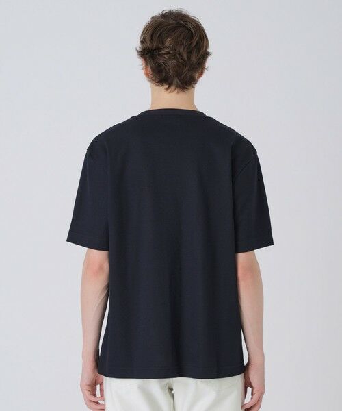 BLUE LABEL / BLACK LABEL CRESTBRIDGE / ブルーレーベル / ブラックレーベル・クレストブリッジ カットソー | 【一部店舗限定】クレストブリッジチェックパッチワークTシャツ | 詳細15