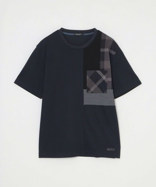 BLUE LABEL / BLACK LABEL CRESTBRIDGE / ブルーレーベル / ブラックレーベル・クレストブリッジ カットソー | 【一部店舗限定】クレストブリッジチェックパッチワークTシャツ | 詳細18