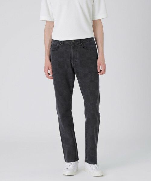 BLUE LABEL / BLACK LABEL CRESTBRIDGE / ブルーレーベル / ブラックレーベル・クレストブリッジ  その他パンツ | シャドーチェックデニム（グレー3）