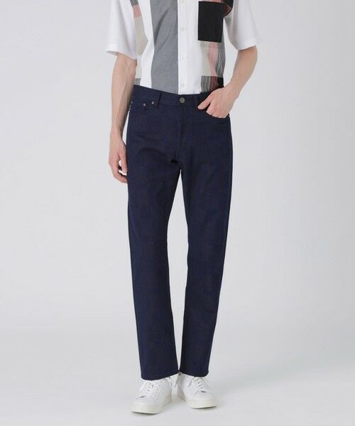 BLUE LABEL / BLACK LABEL CRESTBRIDGE / ブルーレーベル / ブラックレーベル・クレストブリッジ  その他パンツ | シャドーチェックデニム（ネイビー1）
