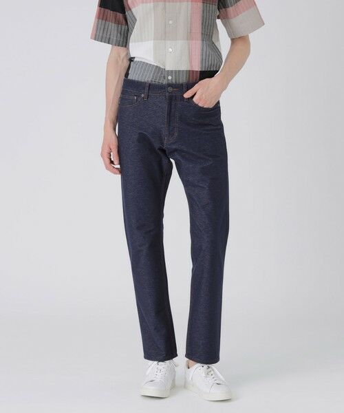 BLUE LABEL / BLACK LABEL CRESTBRIDGE / ブルーレーベル / ブラックレーベル・クレストブリッジ  その他パンツ | コンフォートジャージーデニム（ネイビー1）