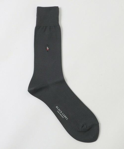 BLUE LABEL / BLACK LABEL CRESTBRIDGE / ブルーレーベル / ブラックレーベル・クレストブリッジ  その他小物 | ガーズマンソリッドドレスソックス | 詳細2