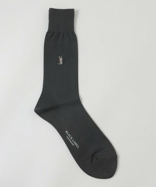 BLUE LABEL / BLACK LABEL CRESTBRIDGE / ブルーレーベル / ブラックレーベル・クレストブリッジ  その他小物 | コーギーソリッドドレスソックス | 詳細2