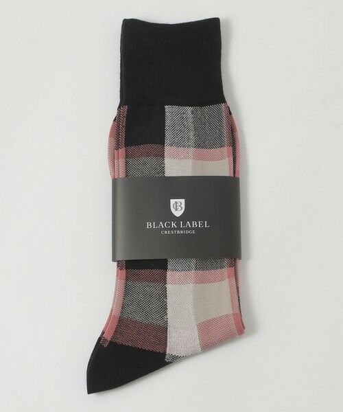 BLUE LABEL / BLACK LABEL CRESTBRIDGE / ブルーレーベル / ブラックレーベル・クレストブリッジ  その他小物 | クレストブリッジチェックソックス（ベージュ4）