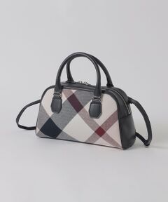 BLUE LABEL / BLACK LABEL CRESTBRIDGE / ブルーレーベル / ブラックレーベル・クレストブリッジ  ショルダーバッグ | クレストブリッジチェックキャンバスミニボストン