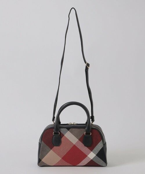 BLUE LABEL / BLACK LABEL CRESTBRIDGE / ブルーレーベル / ブラックレーベル・クレストブリッジ  ショルダーバッグ | クレストブリッジチェックキャンバスミニボストン | 詳細1