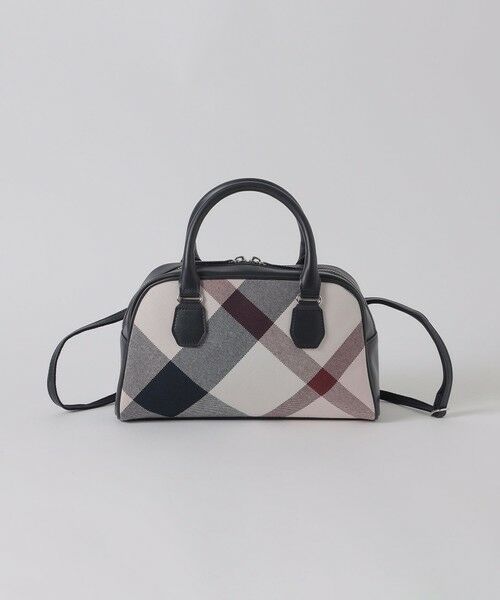 BLUE LABEL / BLACK LABEL CRESTBRIDGE / ブルーレーベル / ブラックレーベル・クレストブリッジ  ショルダーバッグ | クレストブリッジチェックキャンバスミニボストン | 詳細7