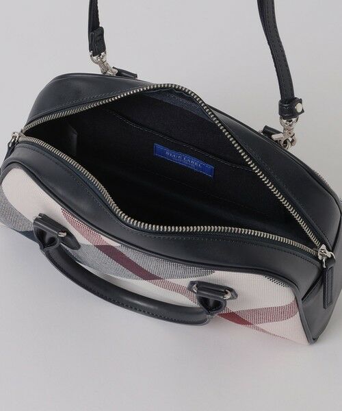 BLUE LABEL / BLACK LABEL CRESTBRIDGE / ブルーレーベル / ブラックレーベル・クレストブリッジ  ショルダーバッグ | クレストブリッジチェックキャンバスミニボストン | 詳細8