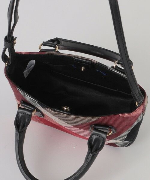 BLUE LABEL / BLACK LABEL CRESTBRIDGE / ブルーレーベル / ブラックレーベル・クレストブリッジ  ショルダーバッグ | クレストブリッジチェックキャンバスミニバッグ | 詳細5