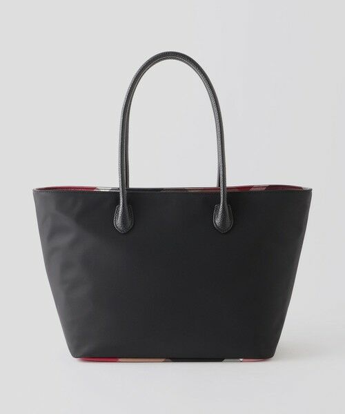 BLUE LABEL / BLACK LABEL CRESTBRIDGE / ブルーレーベル / ブラックレーベル・クレストブリッジ  ショルダーバッグ | パーシャルクレストブリッジチェックナイロントート | 詳細3