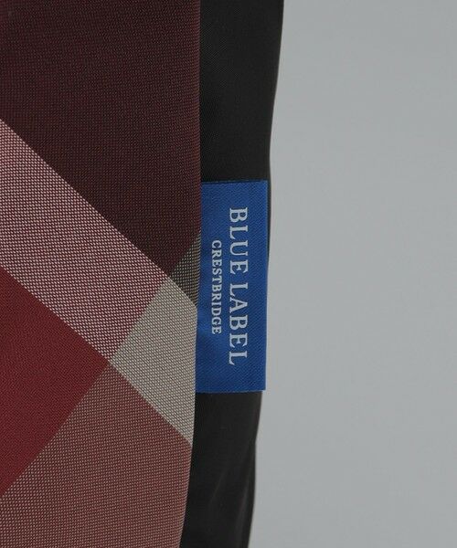 BLUE LABEL / BLACK LABEL CRESTBRIDGE / ブルーレーベル / ブラックレーベル・クレストブリッジ  ショルダーバッグ | パーシャルクレストブリッジチェックエコバッグ | 詳細3