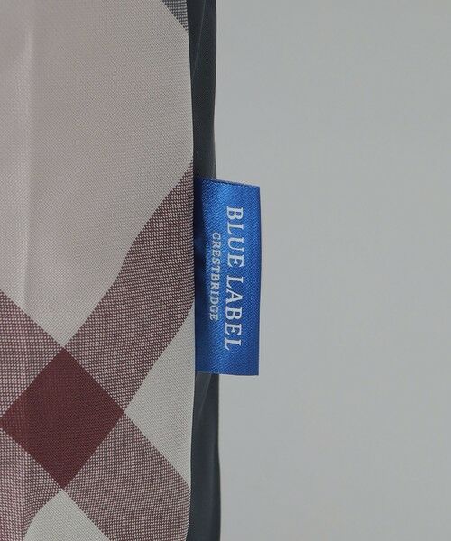 BLUE LABEL / BLACK LABEL CRESTBRIDGE / ブルーレーベル / ブラックレーベル・クレストブリッジ  ショルダーバッグ | パーシャルクレストブリッジチェックエコバッグ | 詳細8