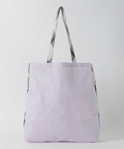 BLUE LABEL / BLACK LABEL CRESTBRIDGE / ブルーレーベル / ブラックレーベル・クレストブリッジ  ショルダーバッグ | パーシャルクレストブリッジチェックエコバッグ | 詳細11