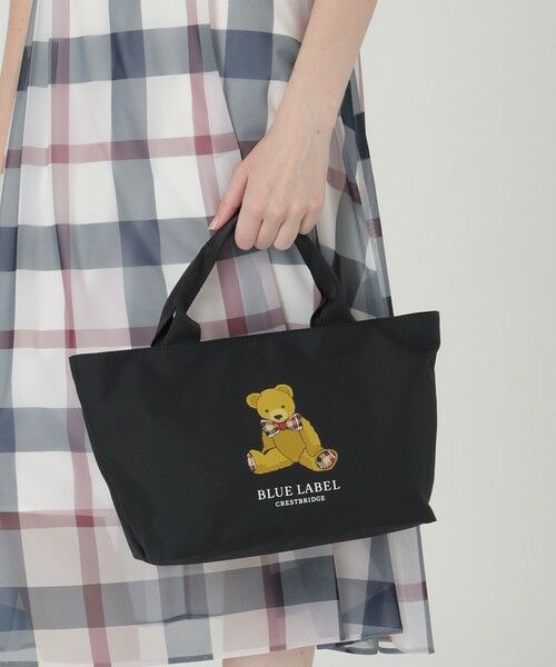 BLUE LABEL / BLACK LABEL CRESTBRIDGE / ブルーレーベル / ブラックレーベル・クレストブリッジ  ショルダーバッグ | BEARプリントミニトート | 詳細1