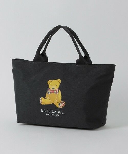 BLUE LABEL / BLACK LABEL CRESTBRIDGE / ブルーレーベル / ブラックレーベル・クレストブリッジ  ショルダーバッグ | BEARプリントミニトート（ブラック）