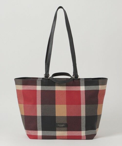 BLUE LABEL / BLACK LABEL CRESTBRIDGE / ブルーレーベル / ブラックレーベル・クレストブリッジ  ショルダーバッグ | クレストブリッジチェックPVCトート | 詳細3